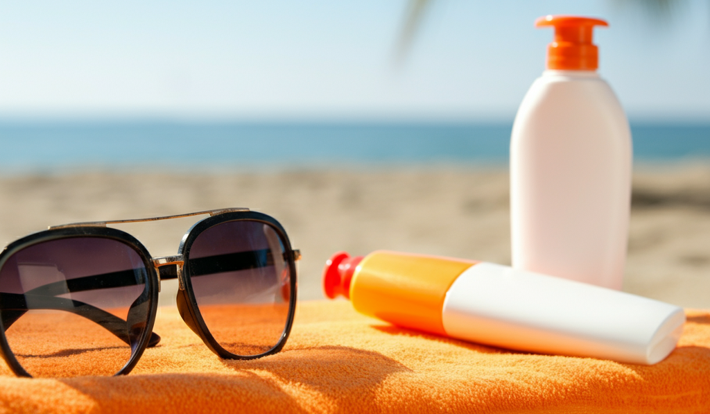 korean skincare treating sunspots